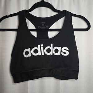 M Adidas Black Climalite Sports Bra
